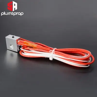 Image de Bloc chauffant MK8 20x20x10mm pour imprimante 3D