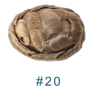 Image de Perruque Homme Cheveux Naturels - Dentelle Fine & Respirante
