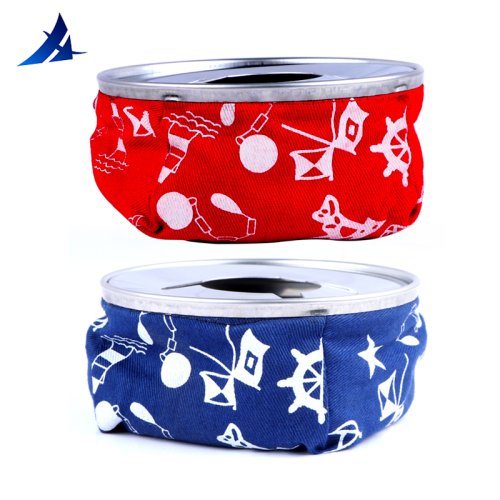 Afbeelding van Roestvrijstalen Winddichte Zitzak Asbak voor Scheepsboot – Blauw of Rood