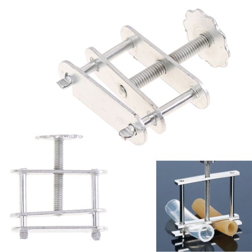 Imagen de Clip de Laboratorio con Abrazadera para Tubo de Goma, Control de Flujo de Líquido, Clip en Espiral para Manguera de Agua y Ajuste Preciso de Caída