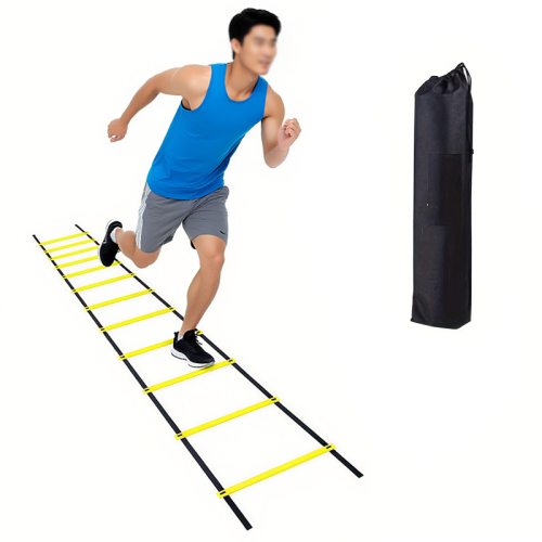 Afbeelding van Behendigheidsladders Nylon riemen voor snelheidstraining en sport Flexibiliteit Behendigheid Voetbaltraining Energieladderuitrusting