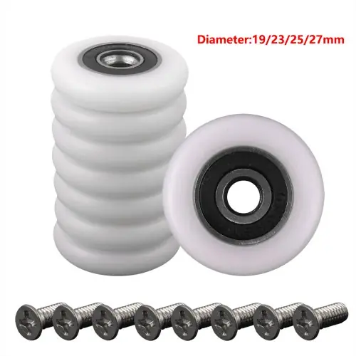 Image de Kit de Roulettes pour Armoire de Douche - 8 Pièces