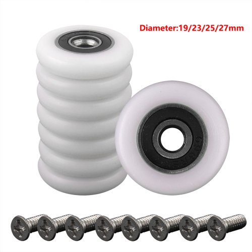 Image de Kit de Roulettes pour Armoire de Douche - 8 Pièces