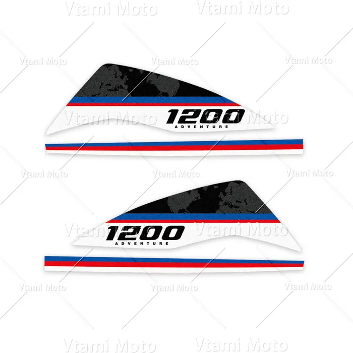 Image de Autocollants Protection Moto R1250GS Triple Black