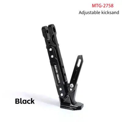 Image de Béquille Latérale Moto - Support de Stationnement Robuste