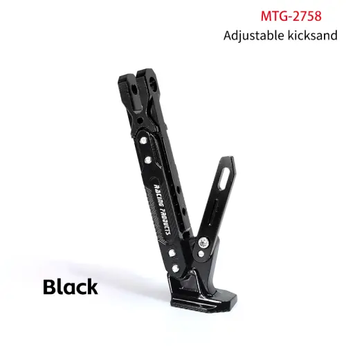 Image de Béquille Latérale Moto - Support de Stationnement Robuste