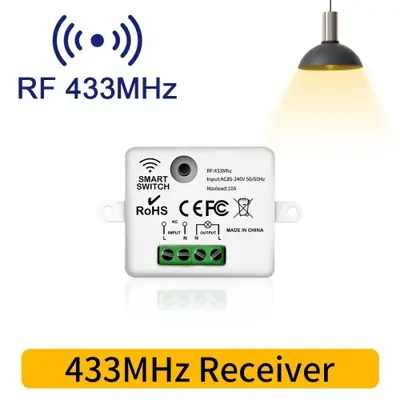 Image de Interrupteur mural RF sans fil pour LED