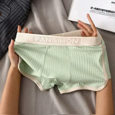 Image de Boxer Homme Rayé Sexy - Confort & Style