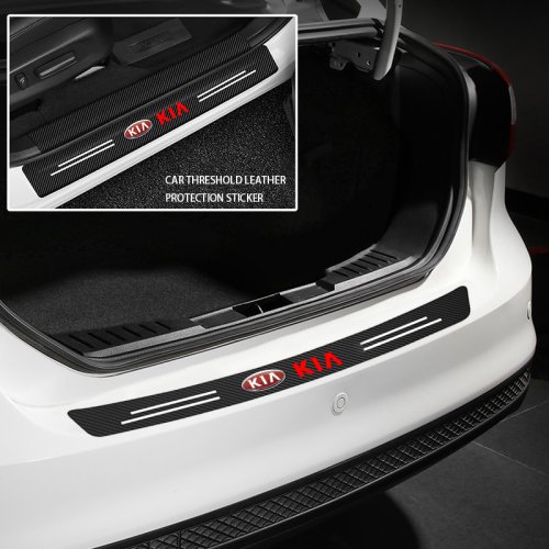 Zdjęcie Ochronne Listwy Progowe z Włókna Węglowego do Kia