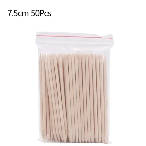 Immagine di 50/100/200PCS Bastone di legno usa e getta Spatole di bellezza Log Depilazione Cera Rivestimento e r...