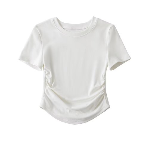 Afbeelding van Stijlvolle Harajuku T-Shirt met Ruches