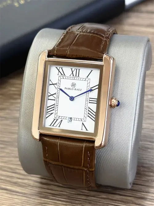 Image de Montre Homme Classique Luxe - Étanche & Quartz