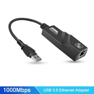 Image de Adaptateur USB 3.0 Ethernet RJ45 - Connexion Rapide et Stable
