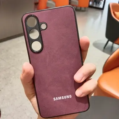 Image de Étui en cuir de mouton pour Samsung Galaxy A57, A56, A37, A26, A16