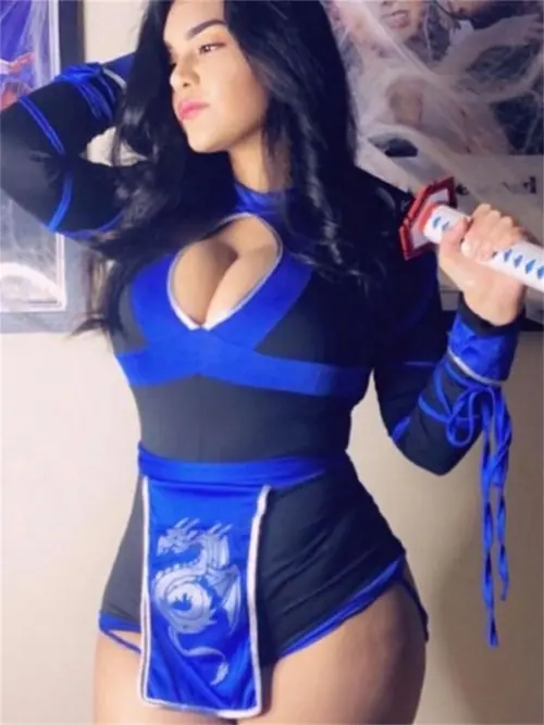 Image de Costume Ninja Femme - Cosplay Anime Dragon Kokoro
