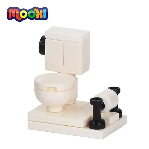 Image de Salle de Bain Miniature - Blocs de Construction pour Enfants