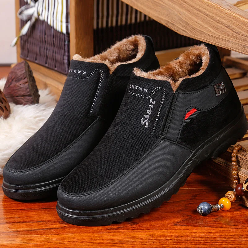 Imagen de Botas de Invierno para Hombre – Calientes, Impermeables y Antideslizantes