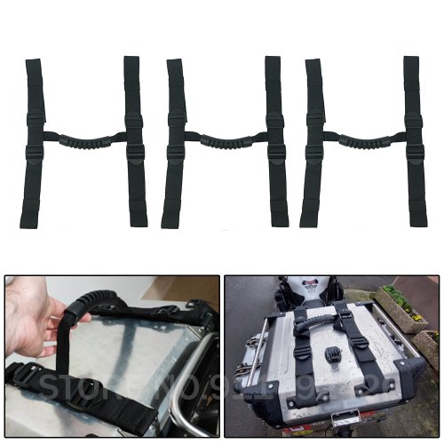 Bild von Aluminium Legierung Gepäck Universal Griff Strap Pannier Top Case Gürtel Für BMW F800GS F750GS S1000XR R1200GSA Für Yamaha Für Suzuki