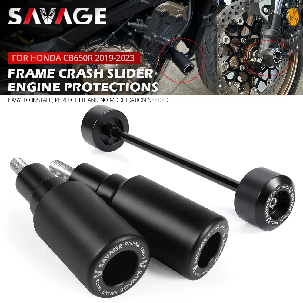 Zdjęcie Ochrona ramy Honda CB650R – Frame Sliders 2019–2025