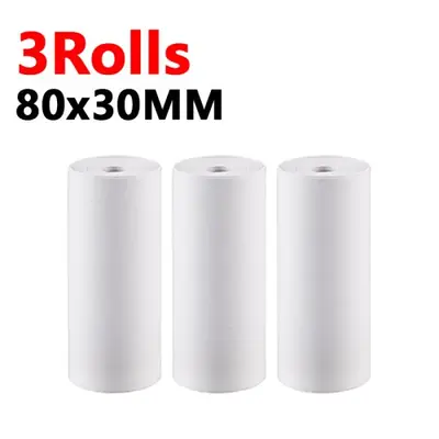 Image de Papier Thermique 80mm - Rouleaux Blancs pour Imprimante de Factures