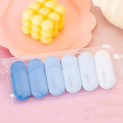 Image de Correcteur Kawaii 6 Pièces - Style Mignon pour Étudiants