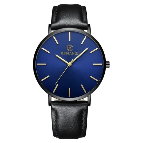 Image de Montre Homme Luxe Or Ultra Mince