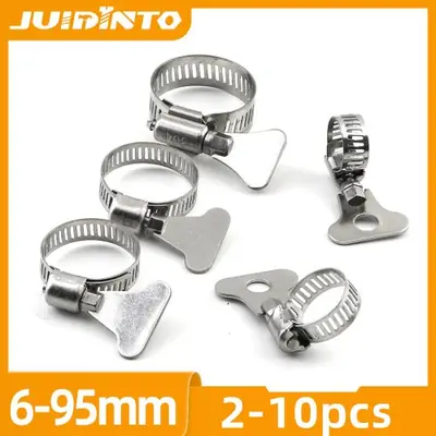 Image de Collier de serrage à vis sans fin 6-95mm - Pince à tuyau inox