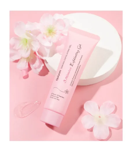 Immagine di Gel Esfoliante al Sakura, Scrub Viso Idratante e Nutriente, Crema Viso Riparatrice per la Cura della Pelle 30g/50g
