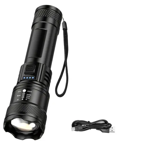 Image de Torche LED Ultra Lumineuse Rechargeable