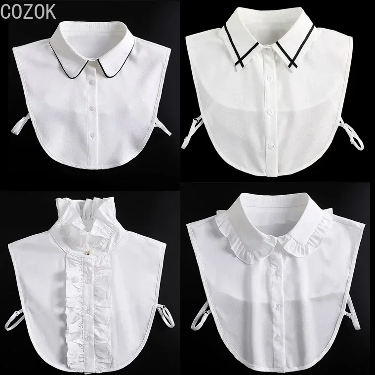 Imagen de Cuello Falso Formal Bordado para Mujer
