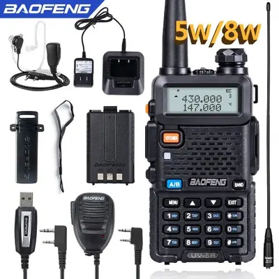 Image de Baofeng UV-5R - Talkie-Walkie Puissant 5W/8W VHF/UHF