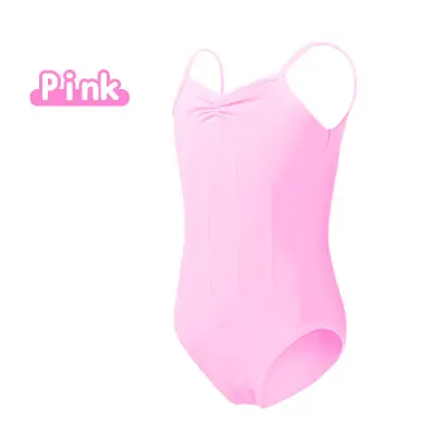 Image de Justaucorps de Ballet Rose & Noir - Costume Professionnel pour Filles