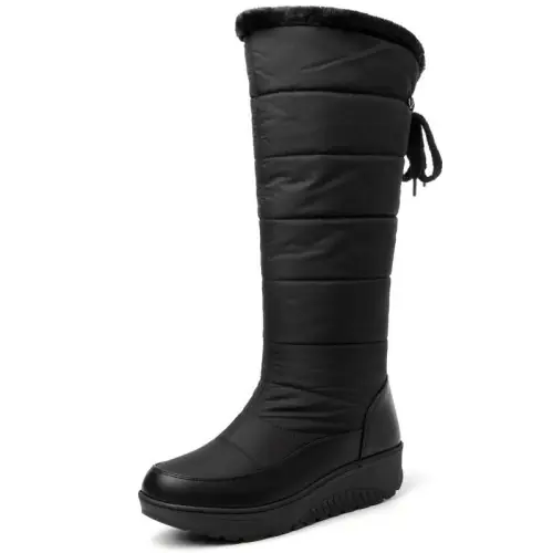 Image de Bottes de Neige Femme Hiver Imperméables Hauteur Genou