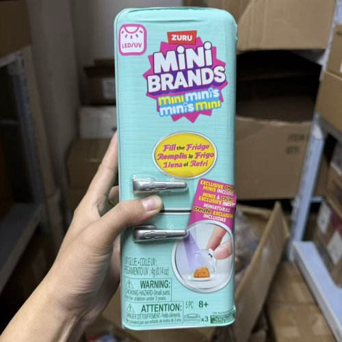 Bild von Mini-Kühlschrank Überraschungsbälle – Geheimnisvolle Blindbox mit Miniaturfiguren
