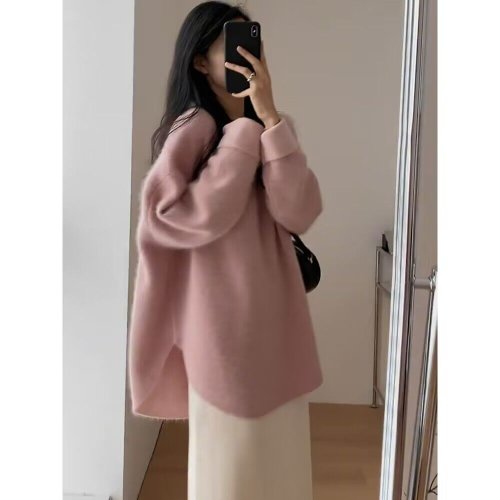 Imagen de Suéter de Lana Rojo para Embarazadas - Estilo y Calor Invernal