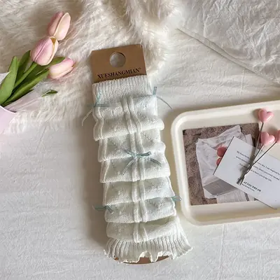 Image de Jambières Lolita Kawaii avec Nœud Mignon