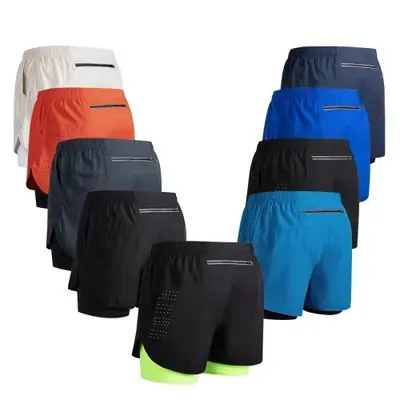 Image de Shorts de Fitness 2-en-1 pour Hommes