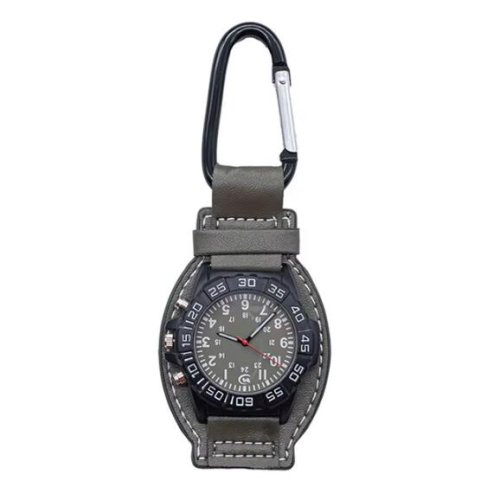 Image de Montre de Poche Sportive avec Bracelet Cuir - Design Créateur