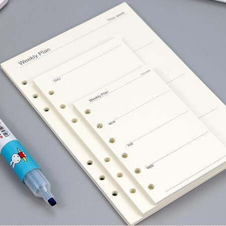 Wekelijks planner