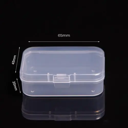 Image de Organisateur de Stickers Transparent - Boîte de Rangement pour Autocollants