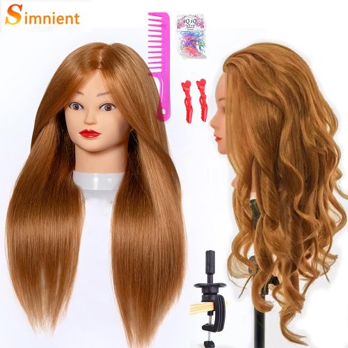 Bild von Echthaar-Puppenkopf 26 Zoll – Ideal für Haarstyling & Kosmetiktraining