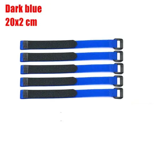 Image de Câble Antidérapant Nylon pour Batterie RC - 5 Pièces