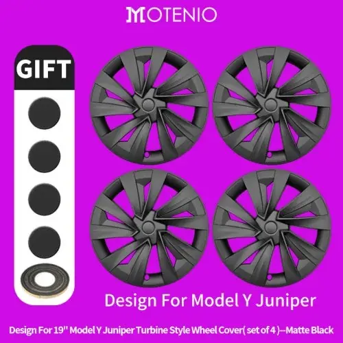 Image de Enjoliveurs Turbine 19 Pouces pour Tesla - Style Juniper 2025-2026
