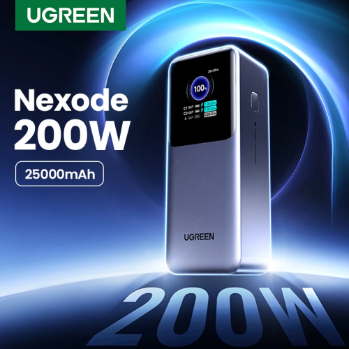 Afbeelding van UGREEN Nexode 200W Powerbank – Snelle Oplading voor MacBook & iPad