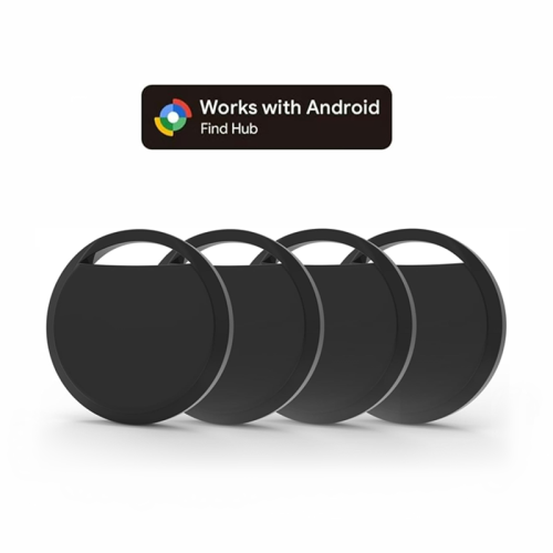 Image of Smart Bluetooth Tracker Tag for Android – Works with Google Find My Device App | Item Finder & Locator for Keys, Wallets, Bags & More