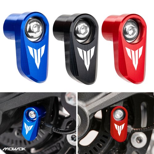 Imagen de Protector de Rueda Delantera y Trasera con Sensor ABS para Yamaha MT-07, MT-09, MT-03 - Accesorios de Protección para Motocicleta