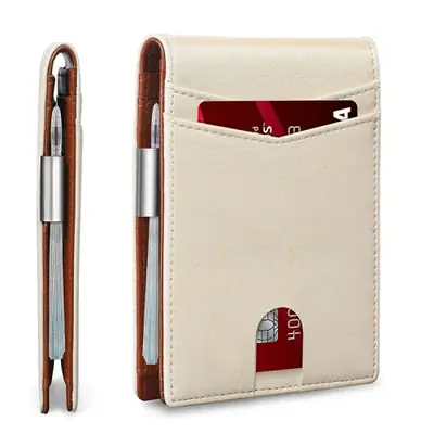 Image de Portefeuille Homme RFID Cuir & Carbone - Minimaliste et Élégant