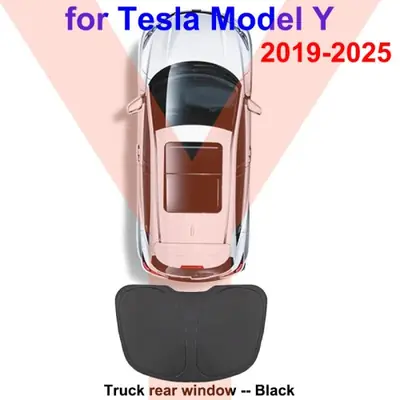 Image de Pare-soleil Tesla Model Y & 3 - Protection UV et Privée