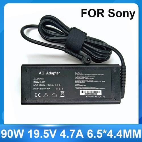 Zdjęcie Ładowarka sieciowa 19,5 V 4,7 A 90 W do laptopów Sony VAIO PCG-61511L – kompatybilna z modelami VGP-AC19V20, VGP-AC19V29, VGP-AC19V31, VGP-AC19V32, VGP-AC19V33 – gwarancja jakości i szybkie ładowanie