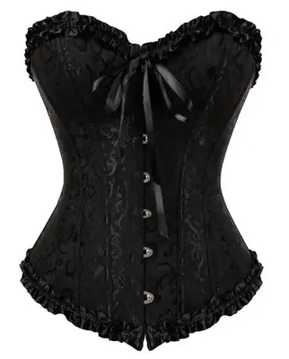 Image de Tutu Corset Noir Grande Taille - Style Vintage Sexy